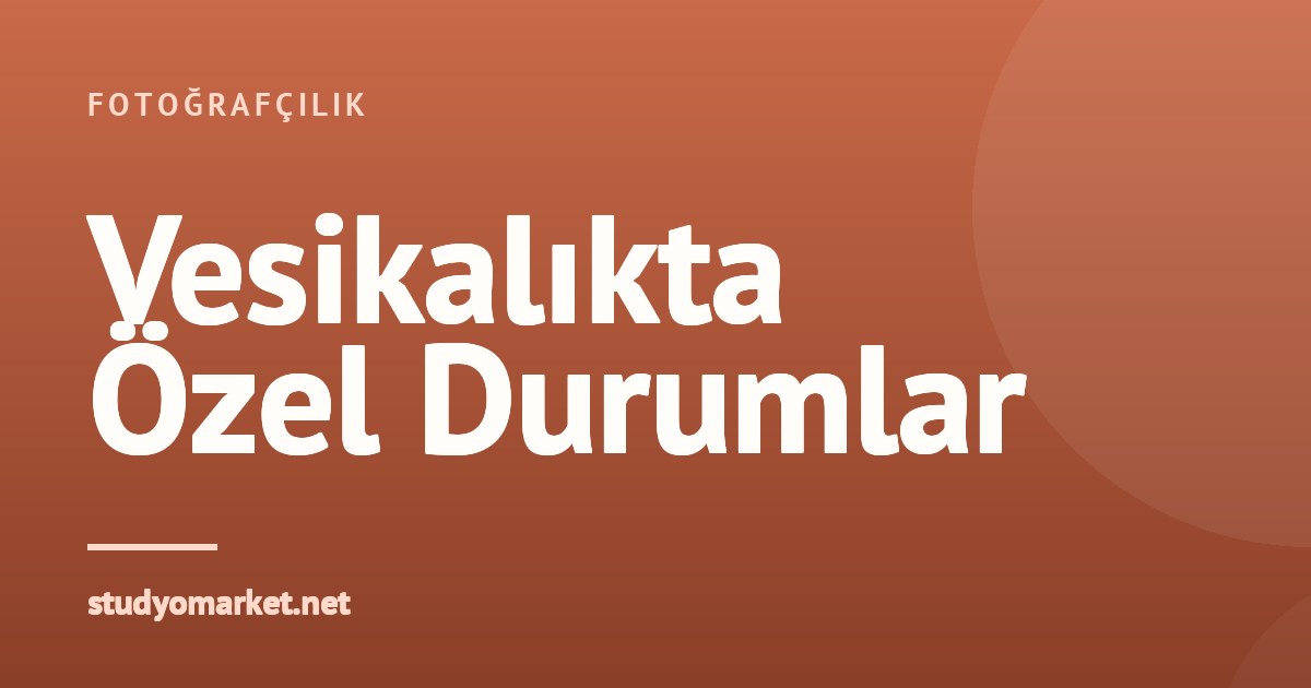 Biyometrik Vesikalıkta Gözlük, Başörtüsü, Üniforma: Özel Durumlar