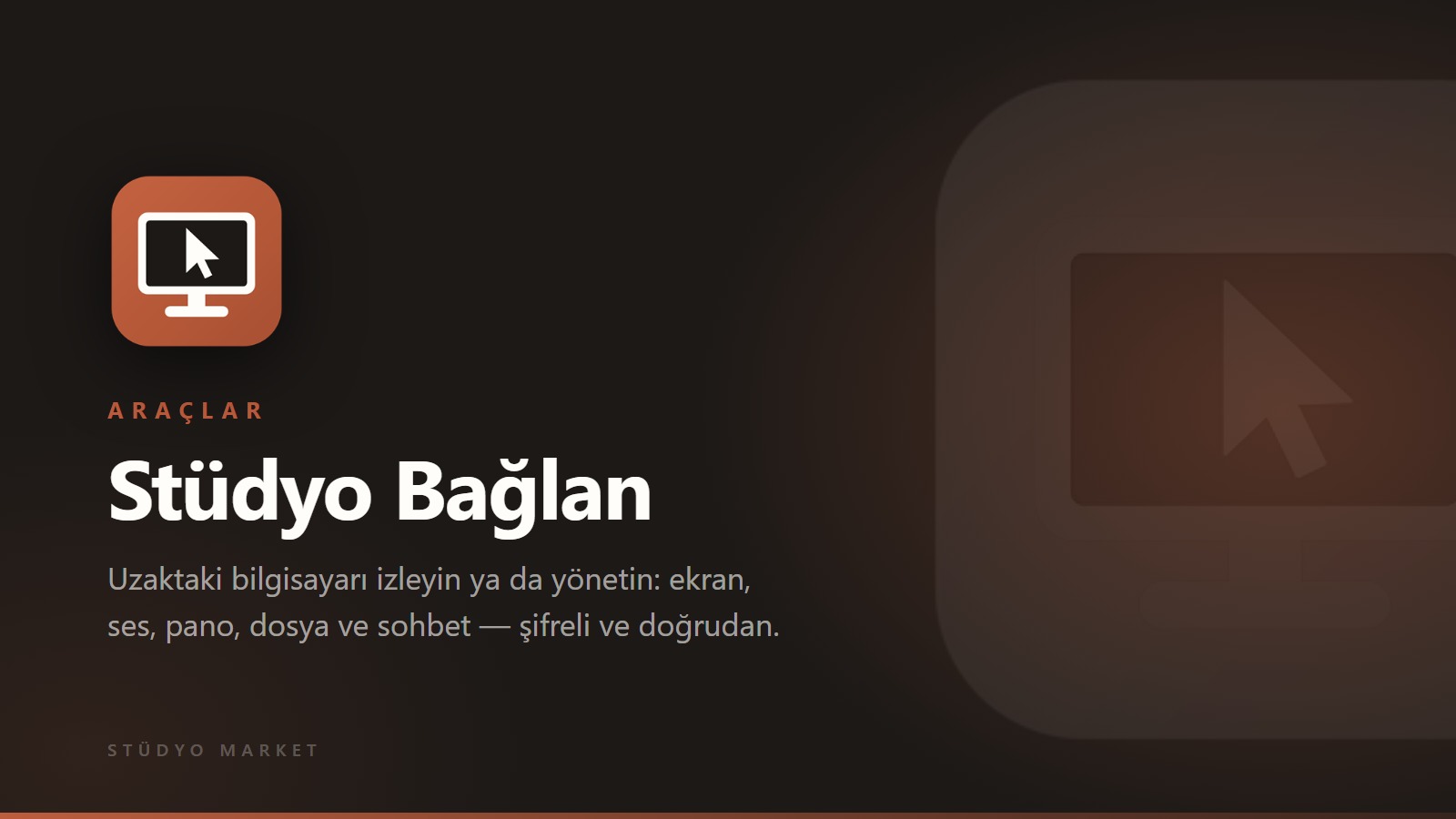 Stüdyo Bağlan ekran görüntüsü
